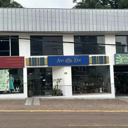 Loja Arte Zen completa na Rua Bento Gonçalves
